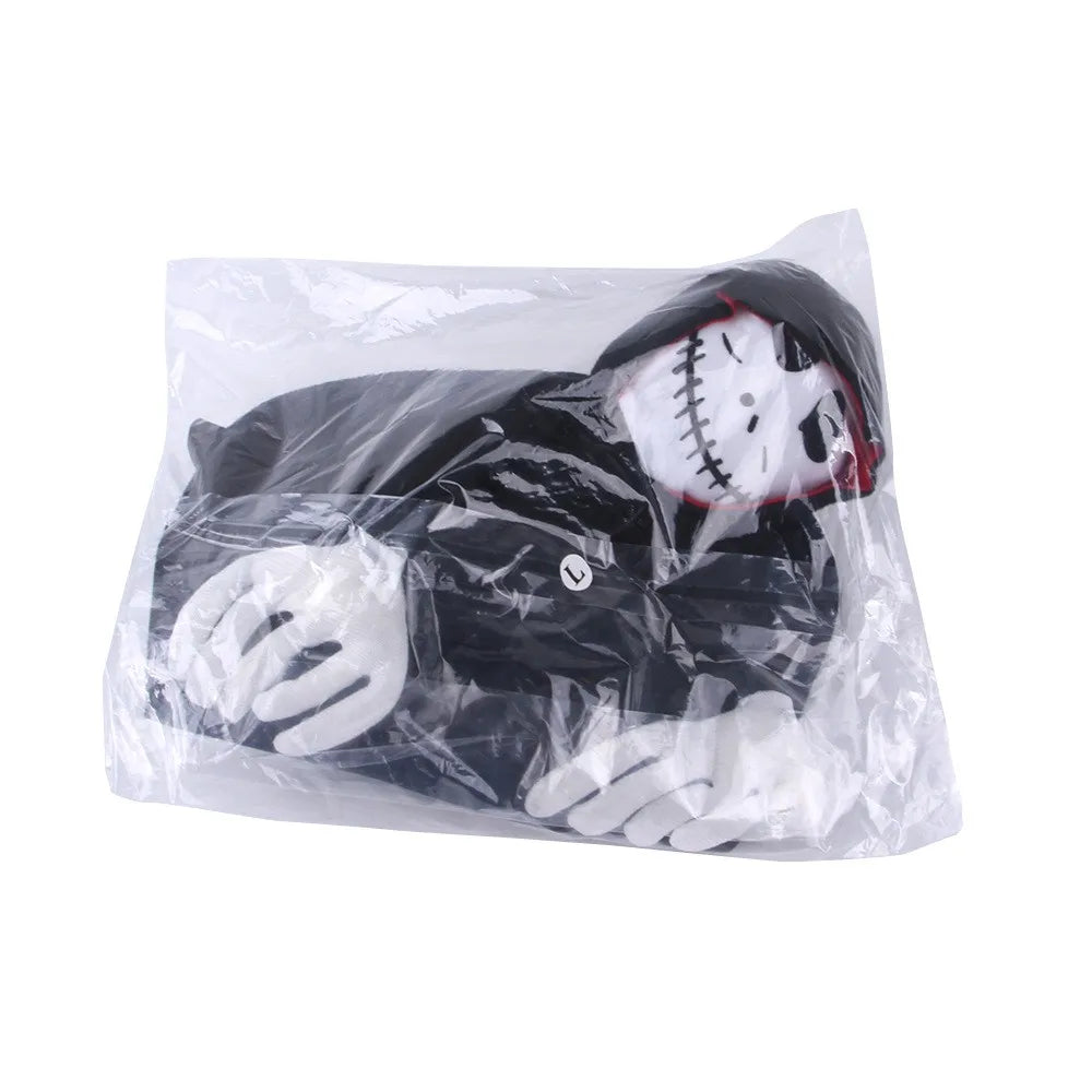 Halloween Pet Cosplay Costume Scary Doll Horseback Riding Outfit Dog Cat Spooky Pet Halloween Attire Dress Up Party Dog Vest