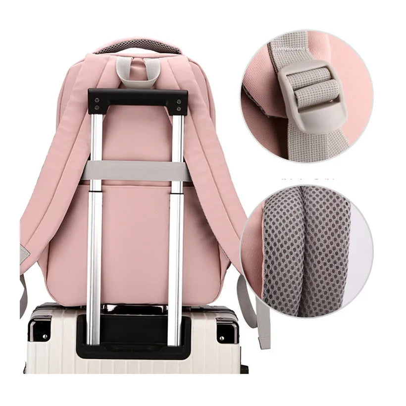 kids school bag cute pink school backpack for girls children kawaii bookbag primary middle students gift large capacity backpack