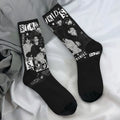 Women Men Socks Bang Chan Stockings Winter Fashion High Quality Socks Design Skateboard Anti-Slip Socks
