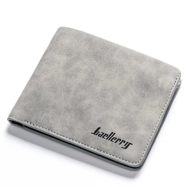 New Men Wallet Leather Business Foldable Wallet Luxury Slim  Hipster Cowhide Credit Card/ID Holders Inserts Coin Purses