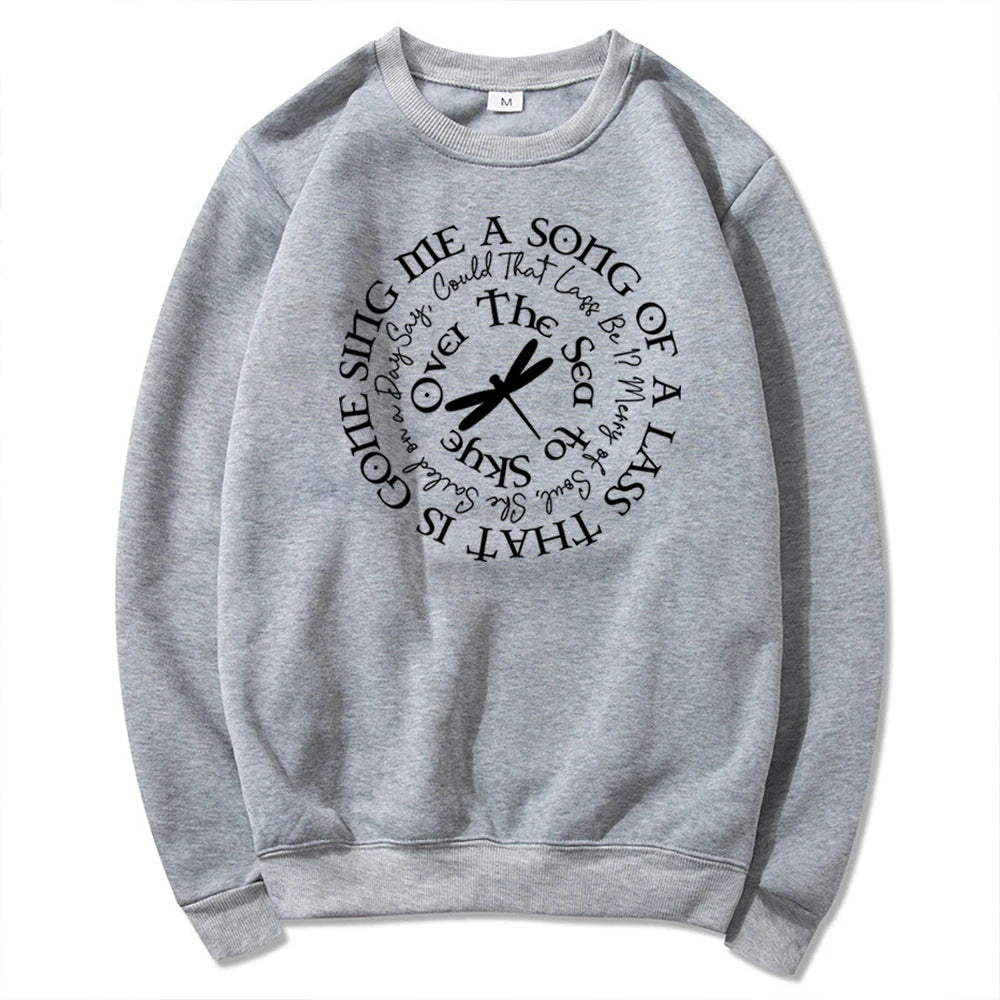 Sing Me A Song Sweatshirt Claire Shirt Outlander Jamie Fraser Jumper Fraser Ridge Clan Tv Series Hoodie Sassenach Sweatshirts