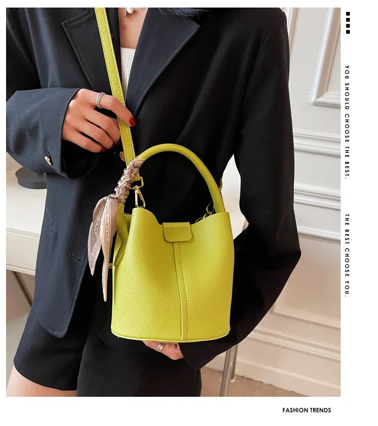 High Quality Bucket Bag Women Crossbody Bags Fashion Mini Shoulder Messenger Bag Women Handbag Luxury Brand Design Shoulder Bag
