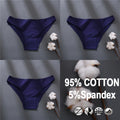 Women Sexy Cotton Panties Solid Color Underwear Simple Style Briefs Low Waist Breathable Panties Female Soft Intimates Lingerie