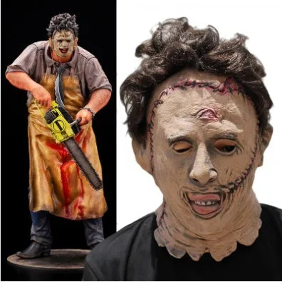 Halloween Horror Fancy Dress Party Cosplay Latex Masks Texas Chainsaw Massacre Leatherface Mask Halloween Party