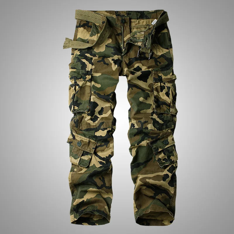 2023 Autumn Korean style washing wine red cotton overalls pants men casual loose Multi-pocket cargo pants for men,28-42
