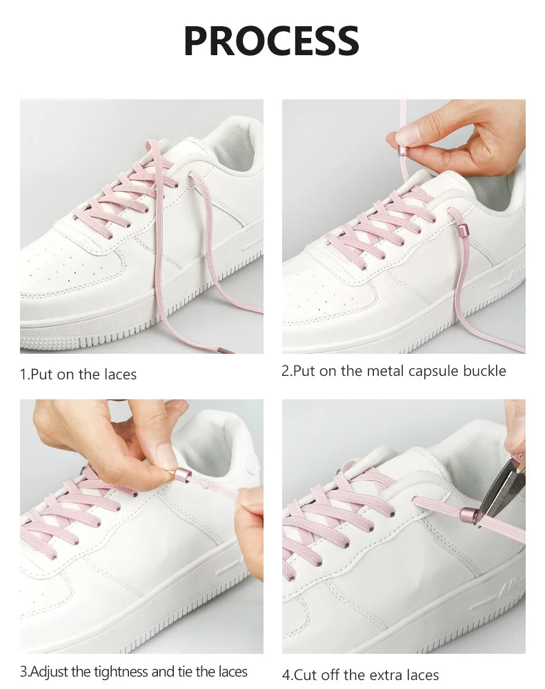 Fashion Metal Shoelace Magnetic Buckle Shoes Accessories Sneaker Kits Metal Laces Buckle 4 Style Shoe Decorations