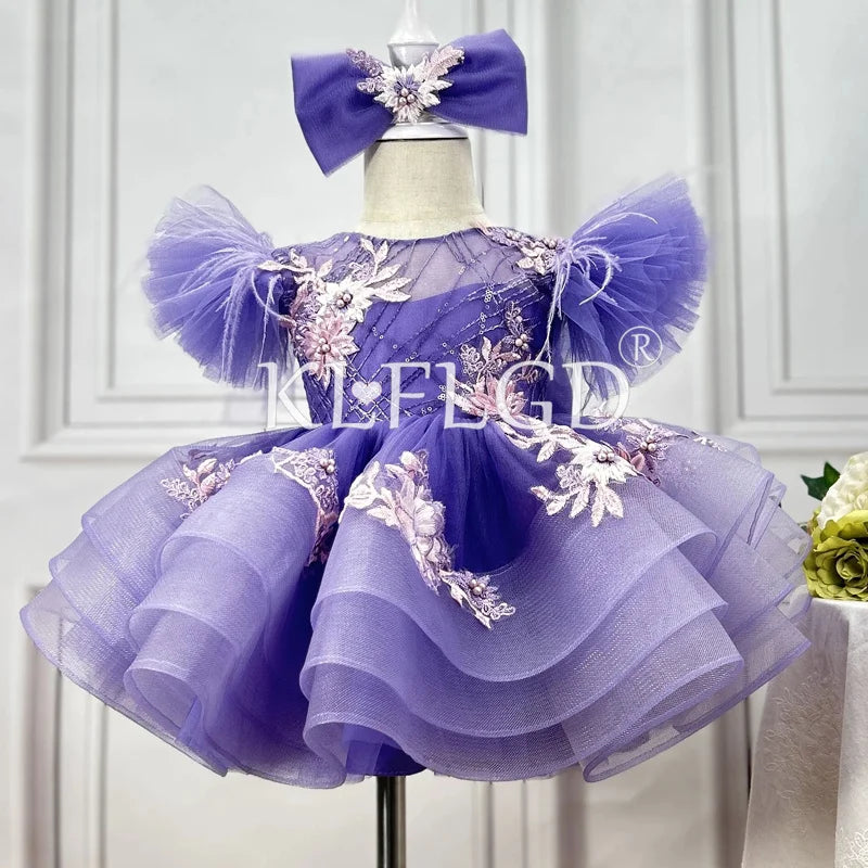 New hot selling elegant dresses for girls, high-end banquet evening dresses, luxurious and fashionable Christmas outfits for gir
