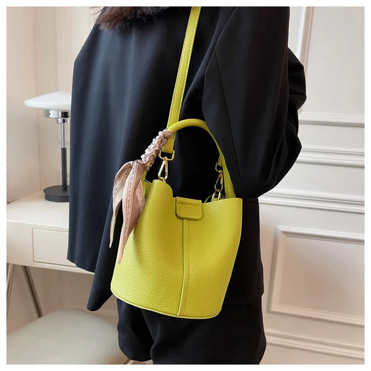 High Quality Bucket Bag Women Crossbody Bags Fashion Mini Shoulder Messenger Bag Women Handbag Luxury Brand Design Shoulder Bag