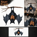 Halloween Bat Pendant Scary Bat Hanging Ornament for Tree Porch Haunted House Indoor Outdoor Scene Layout Party Decor