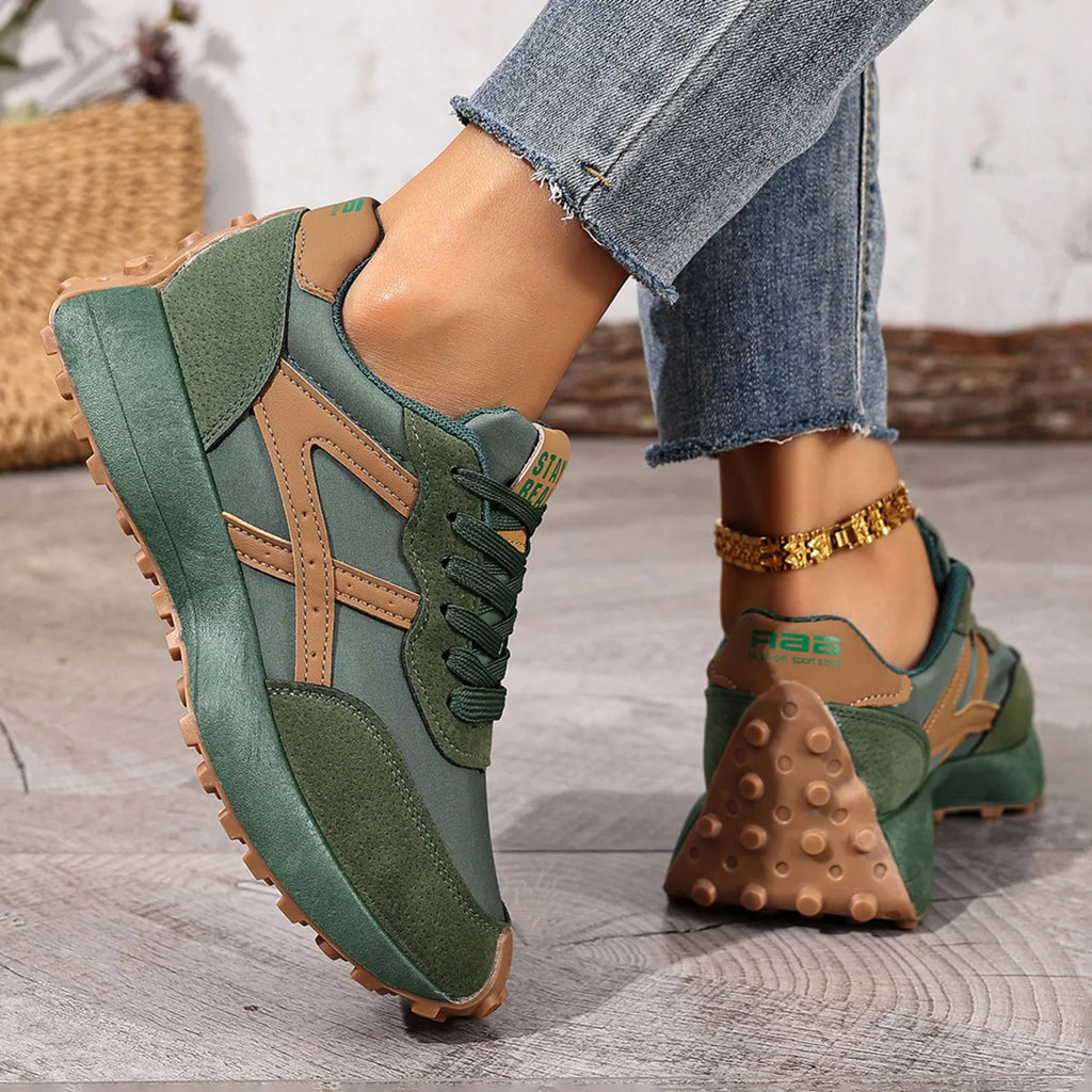 2025 New Women Sneakers Leisure Running Leather Shoes Fashion Designer Sneakers Women Luxury Platform Sports Shoes for Women