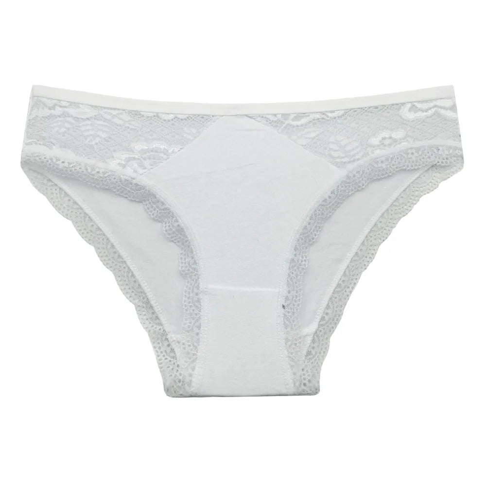 Lady Underwear 5 PCS/SET Sexy Lace Underpants Fashion Female M-XL Women Panties Cotton Briefs