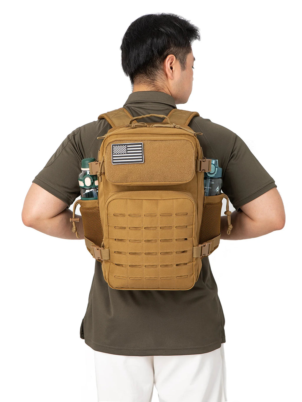 25L/45L Tactical Backpack for Women/men School Bag Gym Rucksack with Dual Cup Holder mini backpack bags for womens