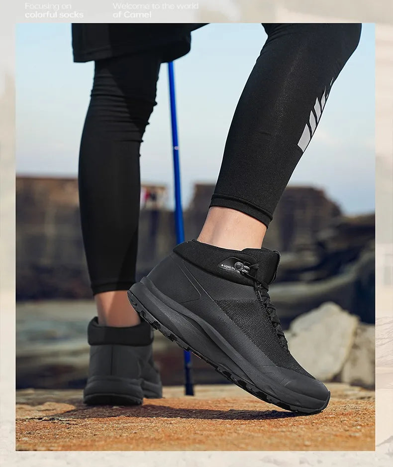 Waterproof Trekking Trainers for Men Comfortable and Supportive Man Hiking Sneakers Outdoor Activities Climbing Walking Shoes