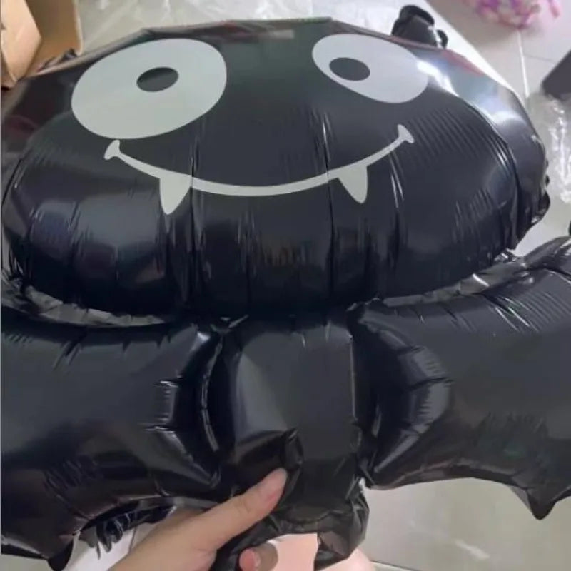 Halloween Pumpkin Ghost Balloons Halloween Decoration Spider Foil Balloon Bat Globos Halloween Party Supplies Inflatable Kid Toy