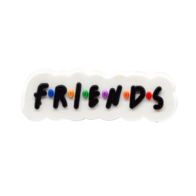 1PCS Nostalgic Series Shoe Charms Camera 80‘s Tape Lipstick Shoe Accessories Women Men Clog Buckle Decoration Tote Bag Pendant