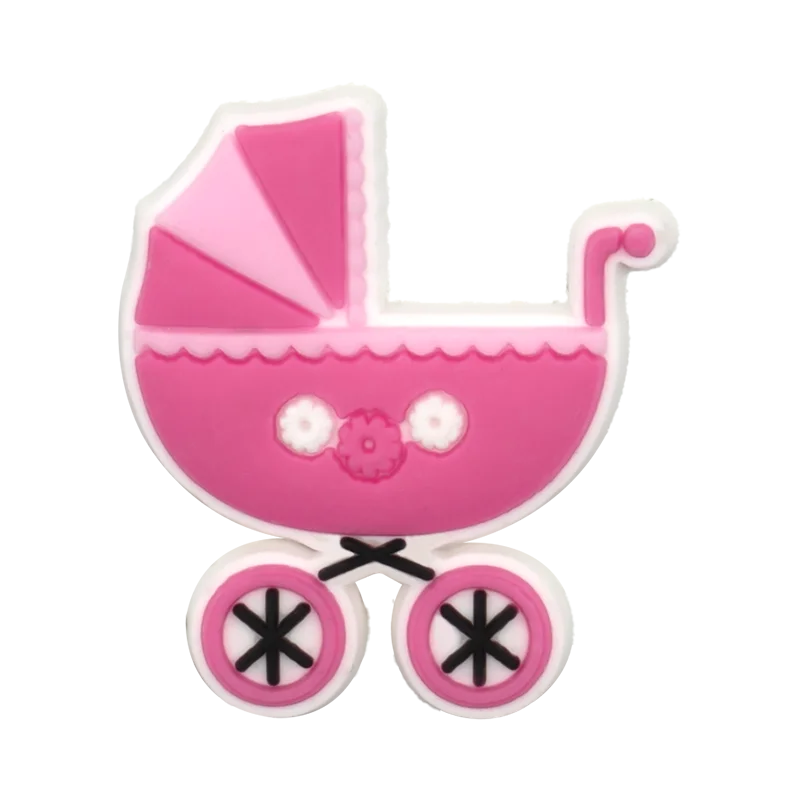 1PCS Pink Shoe Charms for Women Girl Pink Star Diamond Crown Shoe Accessories Pins for Clogs Kids Favor Shoe Buckle Decorations