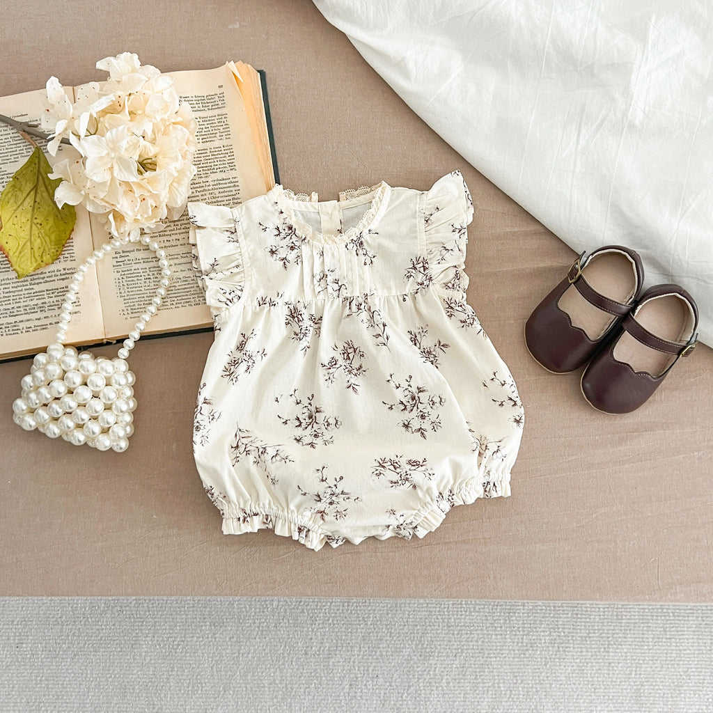 0-7Yrs Toddler Sister Dress Newborn Baby Girl Lace Romper Ruffle Sleeveless Jumpsuit Infant Onepiece Spring Summer Baby Clothes