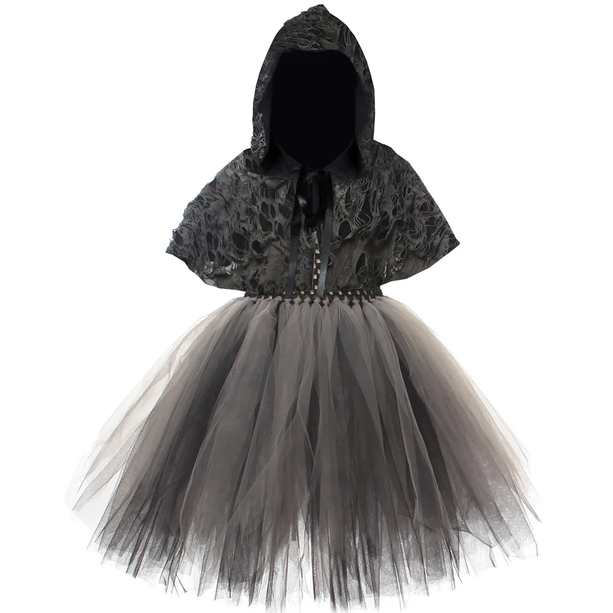 Halloween Grim Dresses Horror Death Cosplay Black Cloak Costume Girls Party Clothes Halloween Dress Demon Ghosts Costume