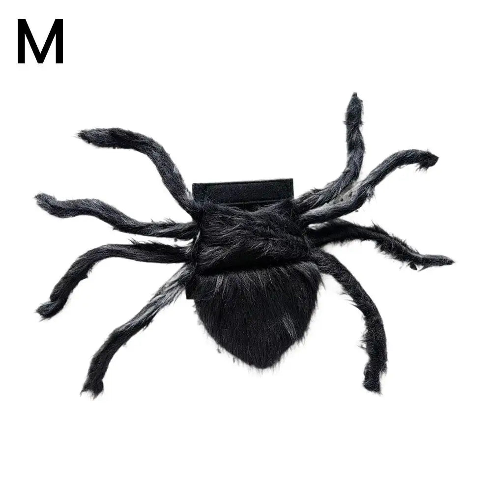 Halloween Dog Cat Spider Costume Funny Pet Cosplay Clothes Realistic Furry Chest Back Design Party Costumes for Small Medium Pet