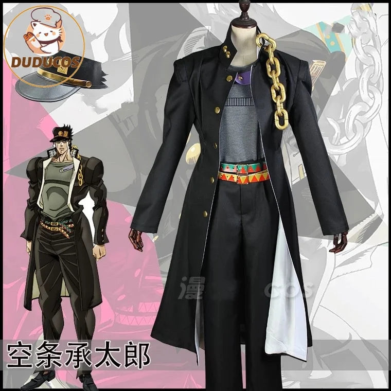 Animation Kujo Jotaro Cosplay Costume Halloween Outfits Women Men Clothing Hat
