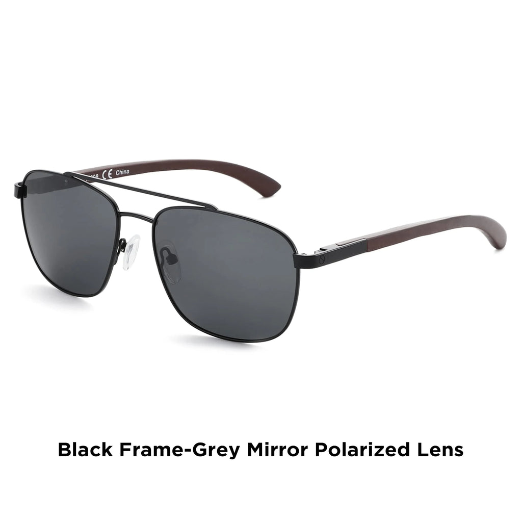 ZENOTTIC 2026 Men's Wood Polarized Sunglasses Uv Protection Outdoor Travel Sunglasses