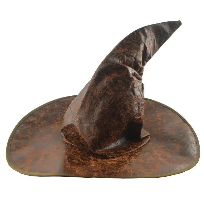 Halloween Witch Hat, Wizard Hat Prop, Black Pointed Wizard Hat, COSPAY, Masquerade Ball
