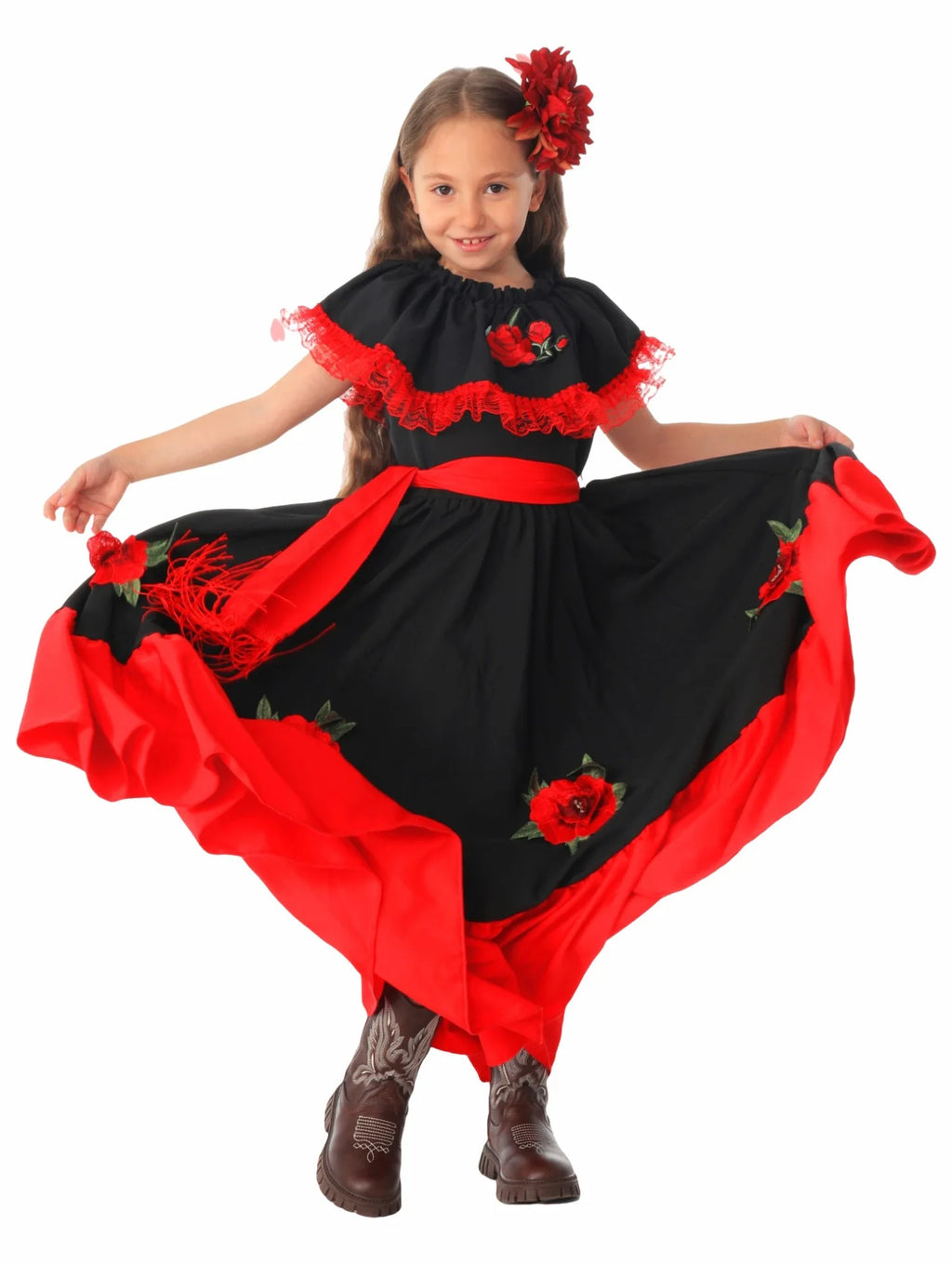 Halloween Day Costumes, Traditional Spanish Cosplay, Children's Festival Stage Performance Costumes