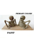 Halloween Half Skeleton Party, Terrifying Scene Decoration, Outdoor and Indoor Escape Room Decoration, Horror Theme.