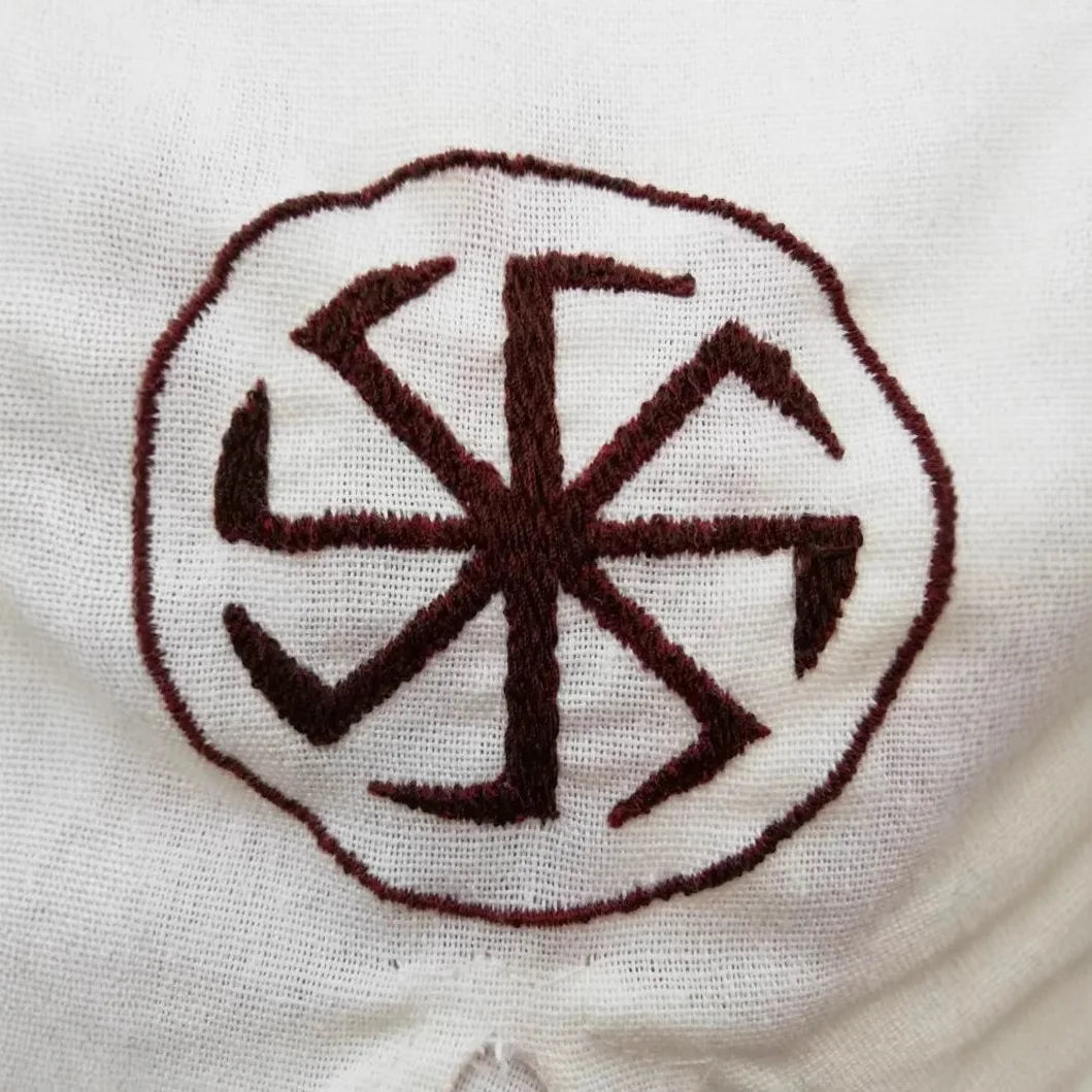 Men's Medieval Pirate Shirt Cotton Linen Shirts for Men Embroidered Top Renaissance Halloween Costume Adult Carnival Cosplay