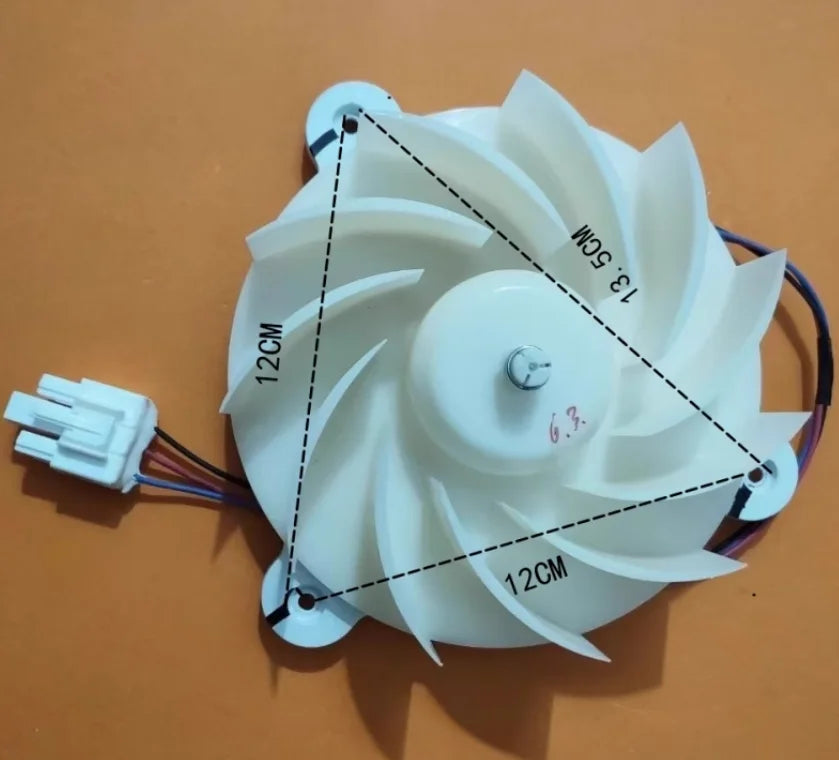Refrigerator ZWF-30-3 fan B03081070 freezing fan motor DC12V