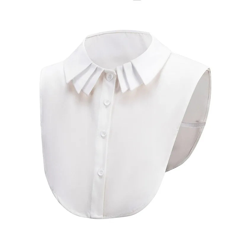 Korean Sweater Fake Collar Decorative Women's Multi-layer Shirt Autumn Winter Deatchable Collar Neckwear Tie Removable Collar