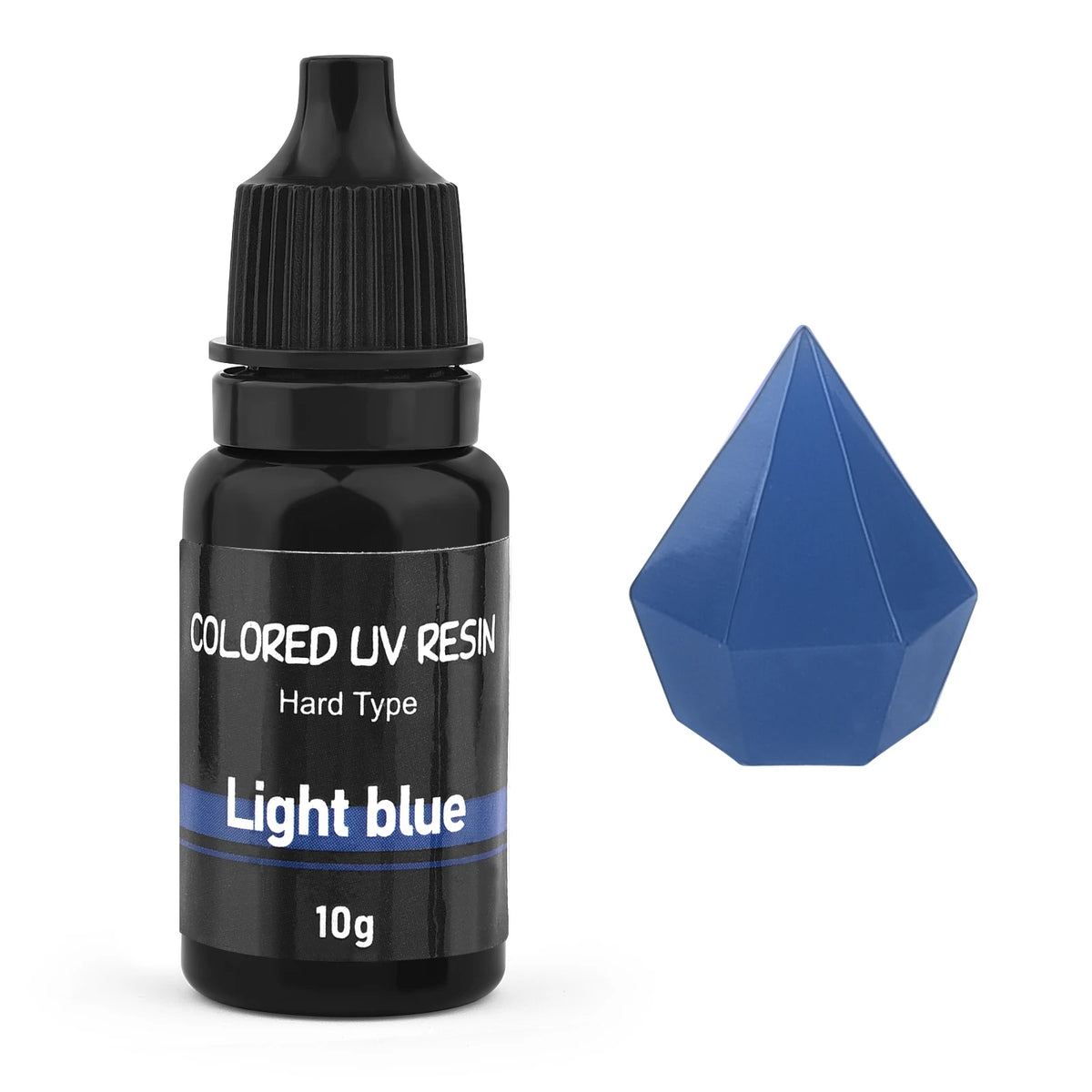 17 Colors UV Resin Glue 10g Color Epoxy Adhesive Ultraviolet Curing  Sunlight Activated Hard Quick Drying For Jewelry Resin Glue