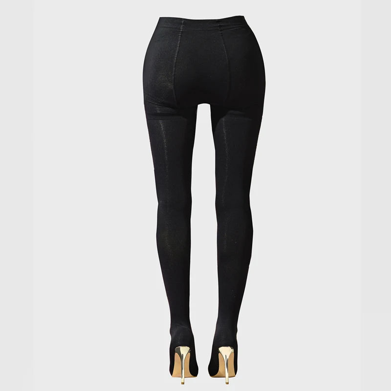 Aneikeh Sexy Stretch Fabric Over The Knee Boots Women Fashion Pantyhos Street Thigh High Shoes Party Nightclub Stripper Heels