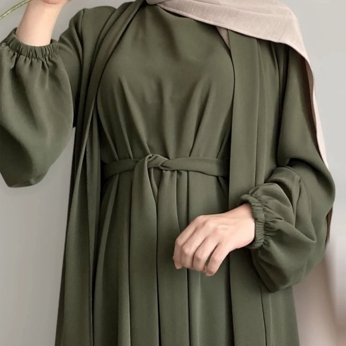 2024 New Muslim Sets for Women Ramadan Prayer Dress Modest Dresses Eid Dubai Abaya Female Islam Clothing Elegant Party Clothes