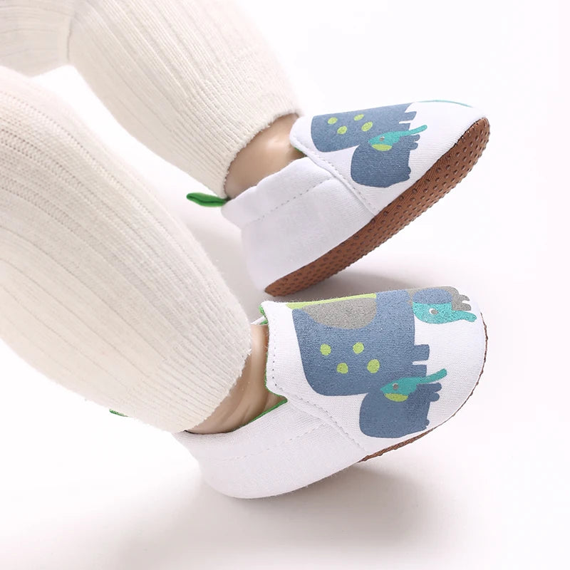 0-1Year Fashion Casual Shoes CartoonBaby Shoes Newborn Boy Girl First Walker Cute Spring and Autumn Pure Cotton Warm Soft Bottom