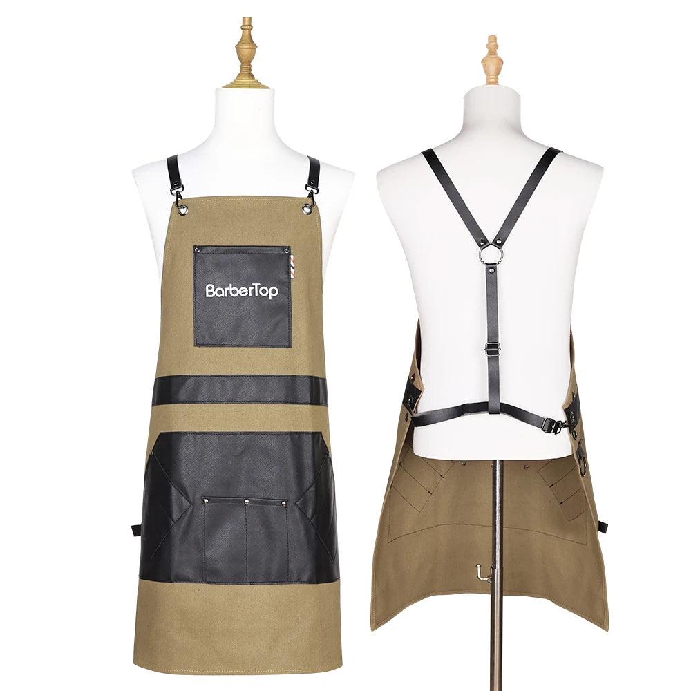 Pro Barber Haircut Cloth American Style Hairdressing Apron Anti-static Barbershop Capes Waterproof Hairdresser Styling tools