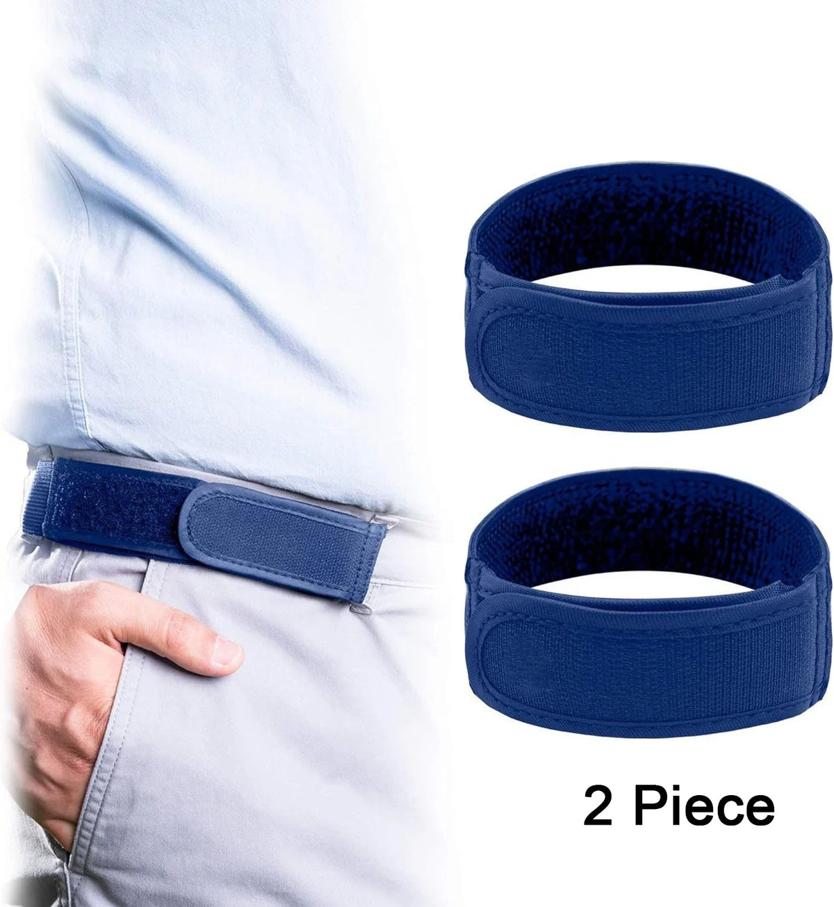 Buckle Free Waist Belts Men's Ultra-soft No Buckle Elastic Belts Fashion Comfortable Stylish Belt Loop Buckle-Free Belt Unisex