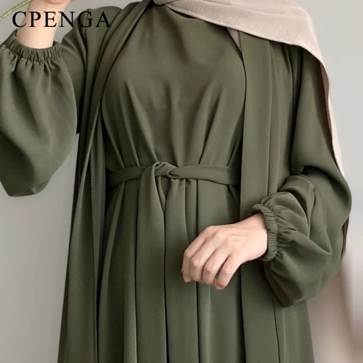 2024 New Muslim Sets for Women Ramadan Prayer Dress Modest Dresses Eid Dubai Abaya Female Islam Clothing Elegant Party Clothes