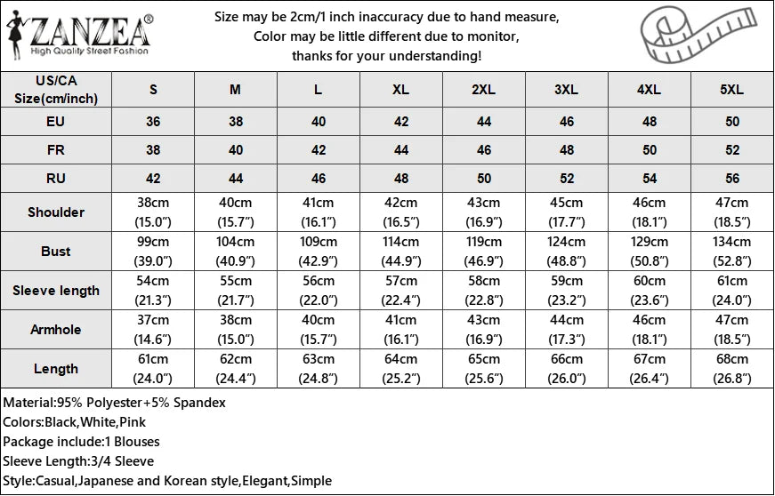 ZANZEA Women Summer Flare Sleeve Tops 2025 Casual Solid Color Blouse Fashion Pleating Tunic V-neck Shirt Loose Blusas Femininas