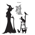 Metal Cutting Dies Halloween witch Decoration Scrapbook Paper Craft Knife Mould Punch Stencils