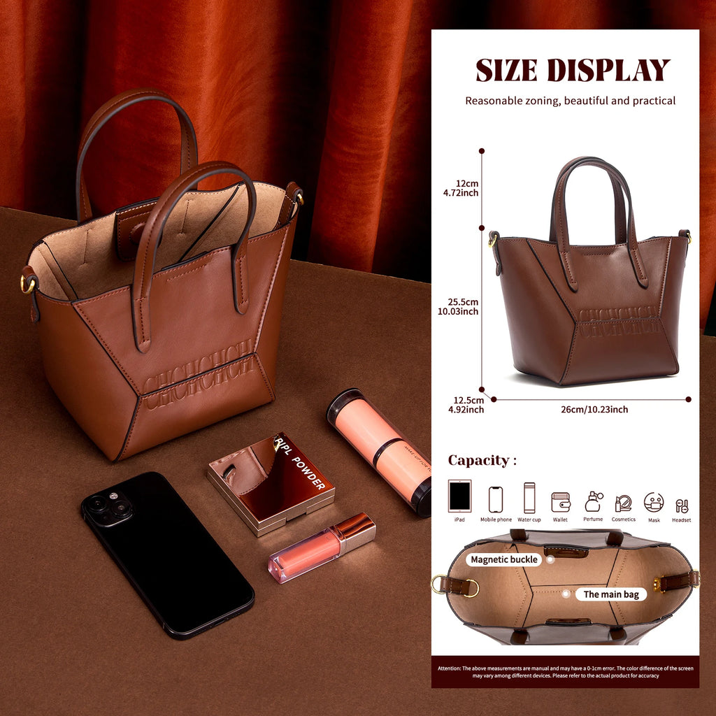 Women's Handbag Autumn New Dual Use Mobile Phone Bag Simple Women's Embossed Shoulder Bag