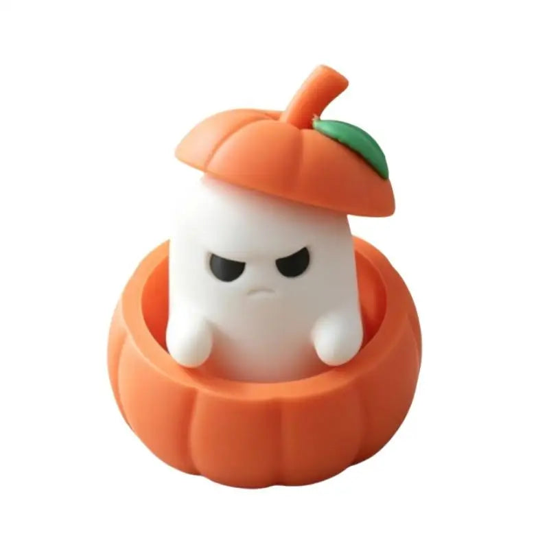 Halloween Pumpkin Ghost Decorative Ornament Desktop Decoration Funny 3d Printed Figurine For Festival Decoration