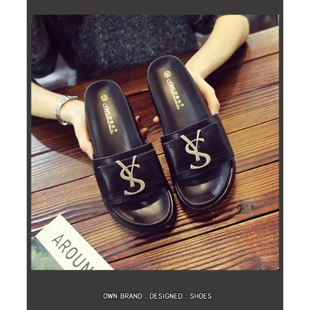 Women Slippers Summer New Platform Designer Sandals Fashion Letters Ladies Shoes Casual Outside Non-slip Slippers Slides Women