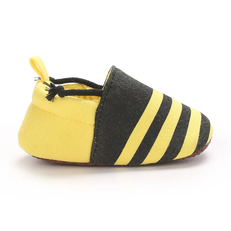 0-1Year Fashion Casual Shoes CartoonBaby Shoes Newborn Boy Girl First Walker Cute Spring and Autumn Pure Cotton Warm Soft Bottom