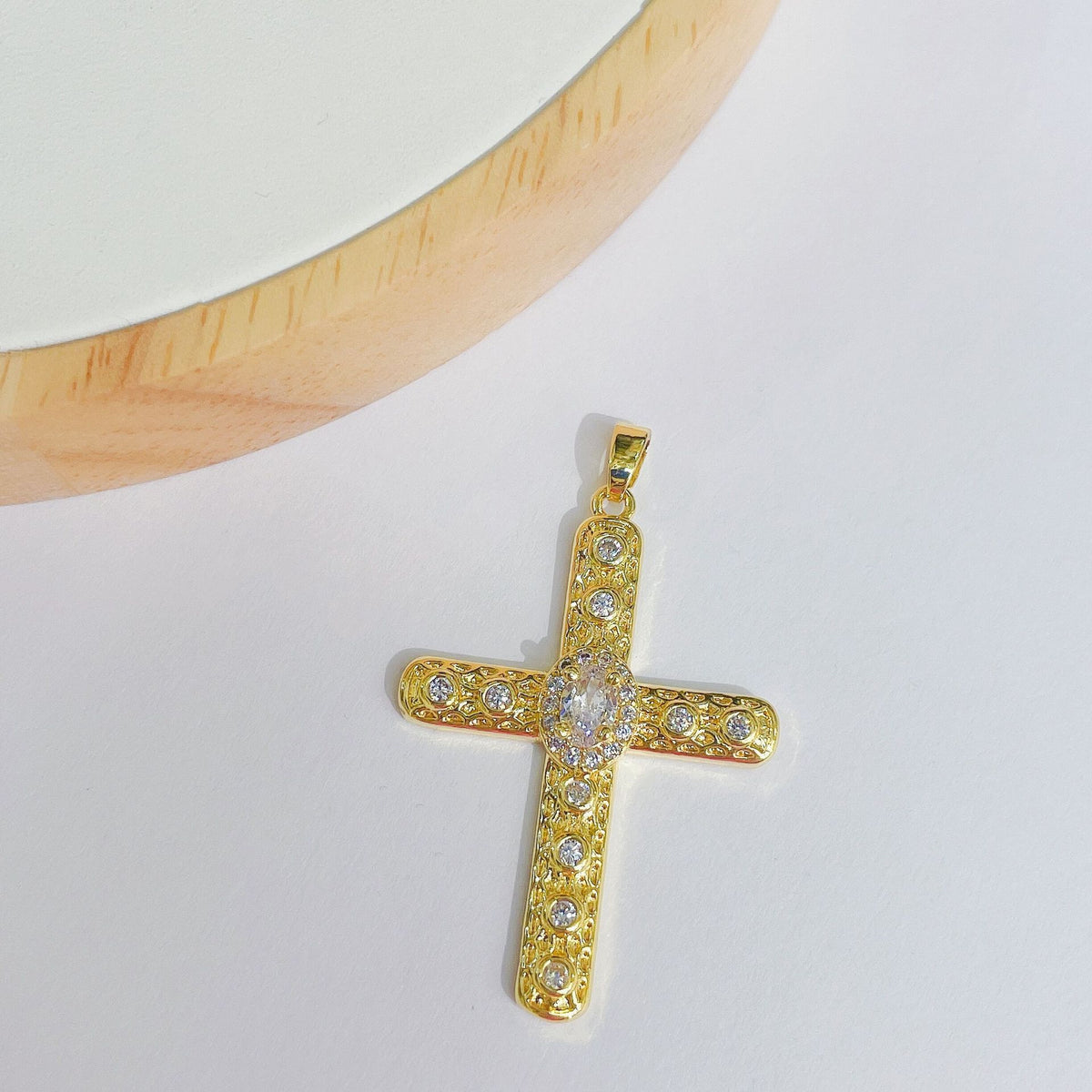 Punk Retro Hip-Hop Style Personalized Cross Necklace Pendant