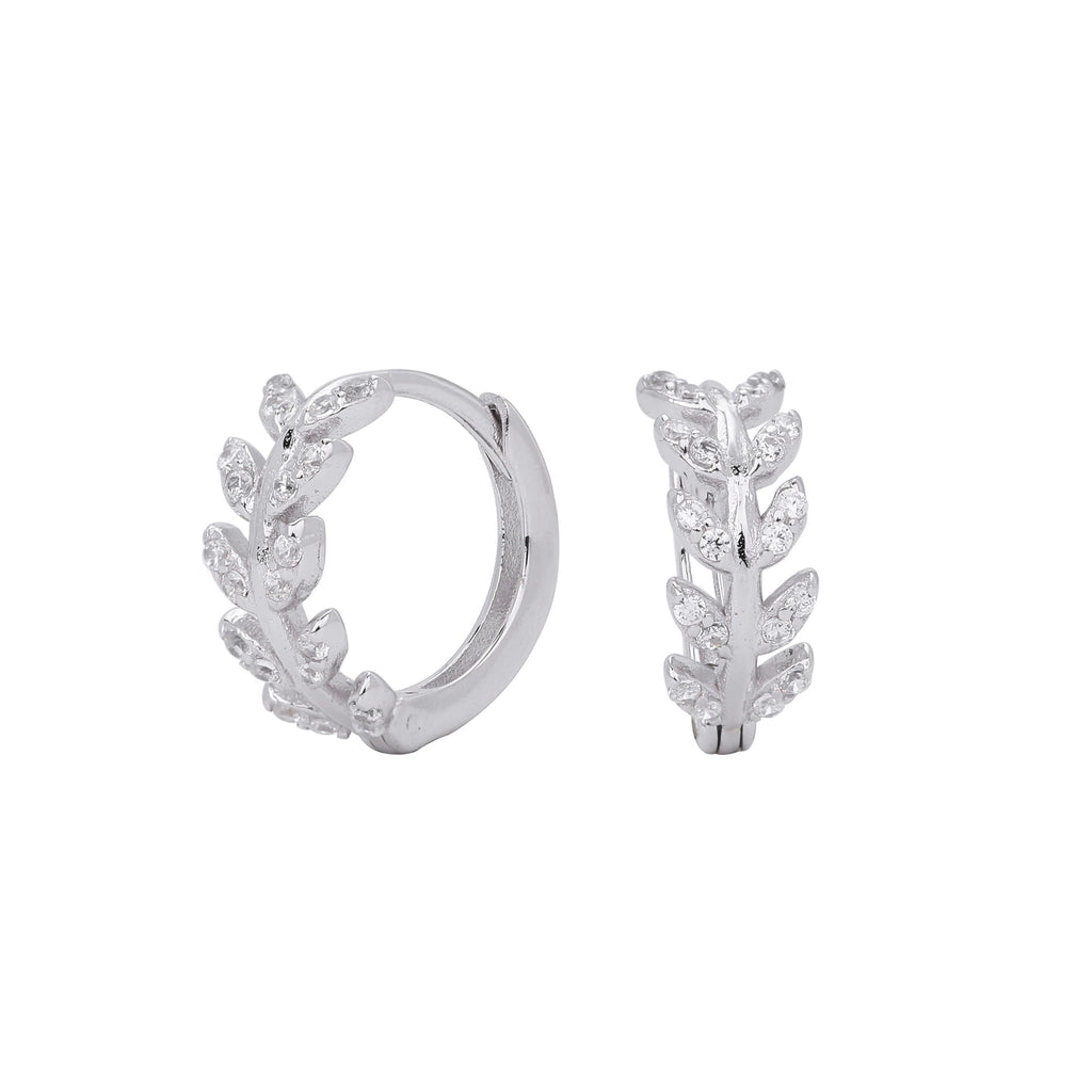 Advanced Cartilage-Piercing Earrings With Zircon And Diamond Inlays