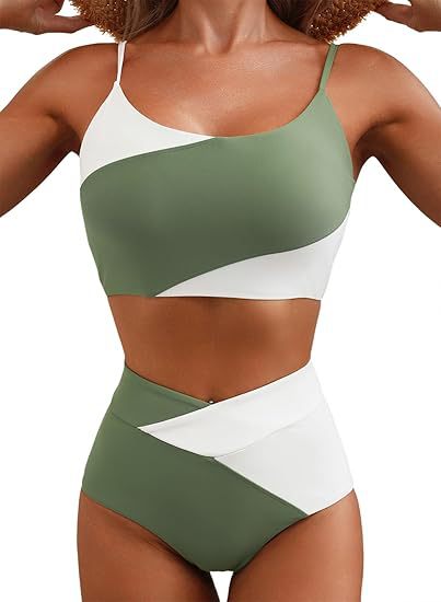 Cropped Color-blocked Slim-fit Inner Top