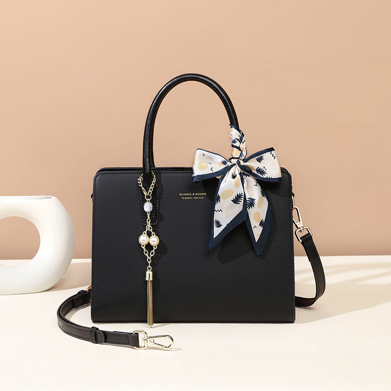 Premium Leather Crossbody Bag With A Spacious Design