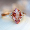 Niche Light-luxury Zircon Ring With A Sophisticated High-end Vibe