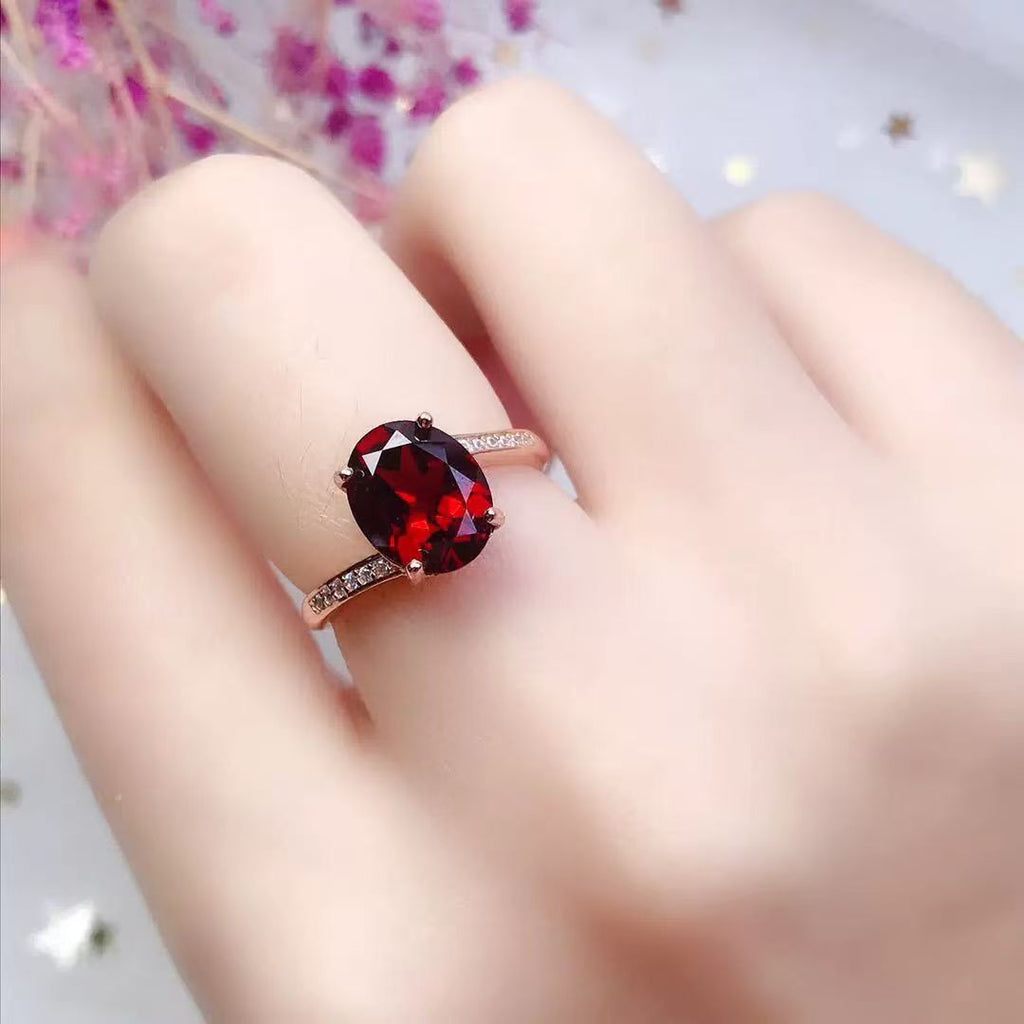 Topaz Ring For Women Minimalist And Trendy In Japanese And Korean Styles